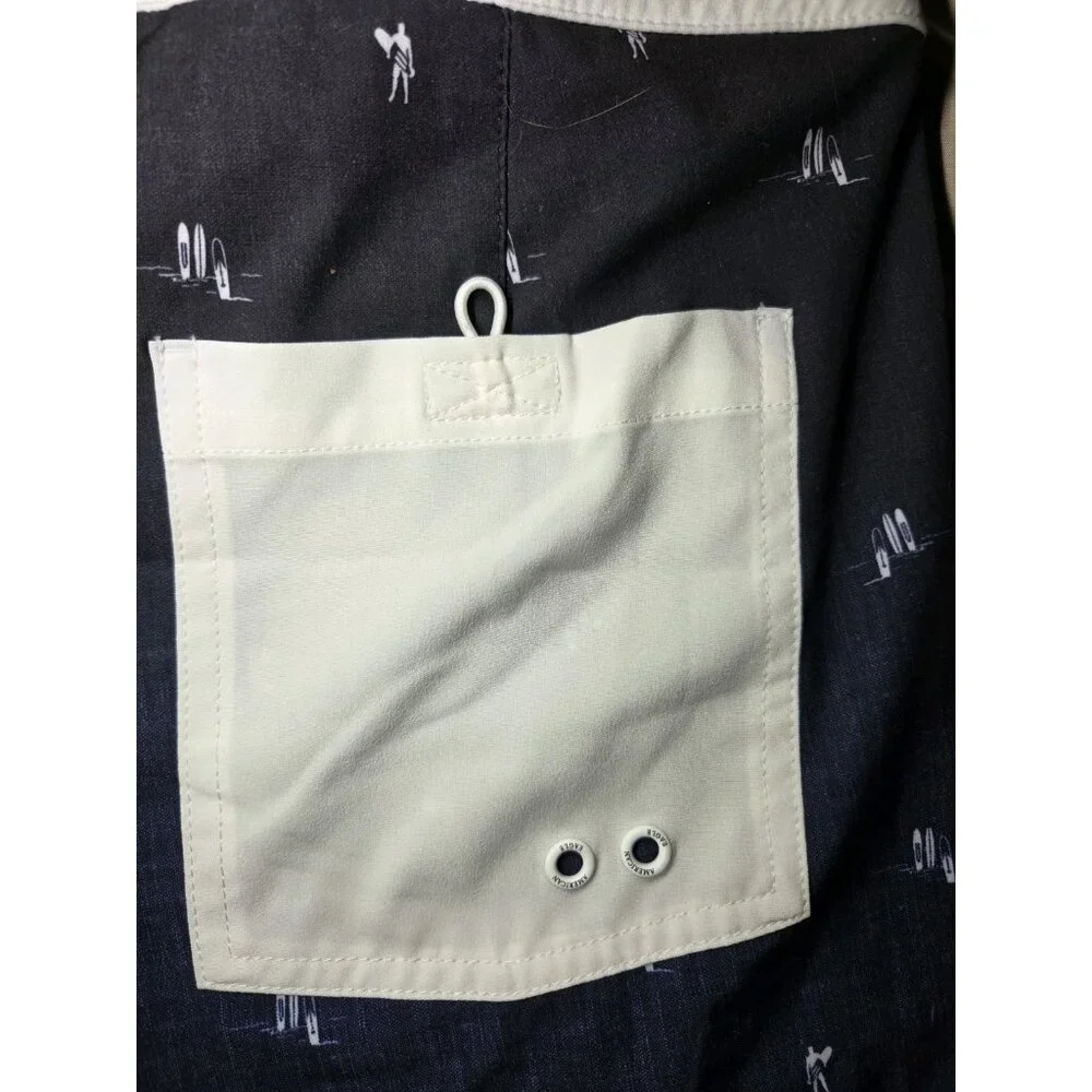 American Eagle Surfer-Print Blue Ombre M 33